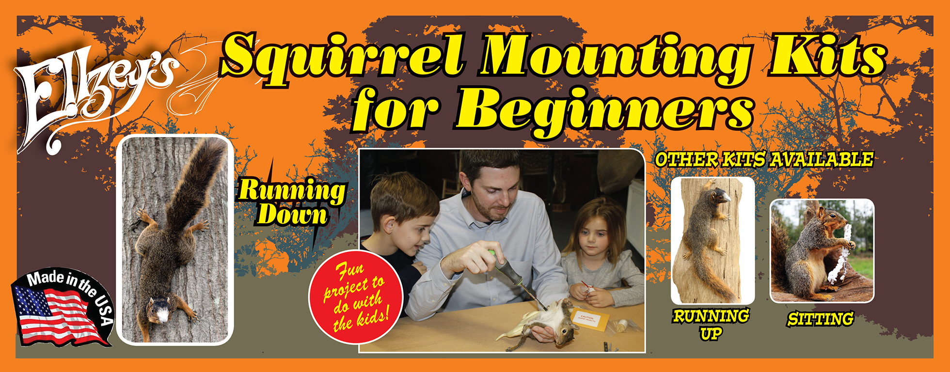 Running down kit with instructions